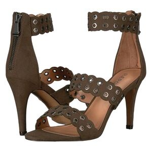 New Report Apollo Heels Olive Green Size 8.5